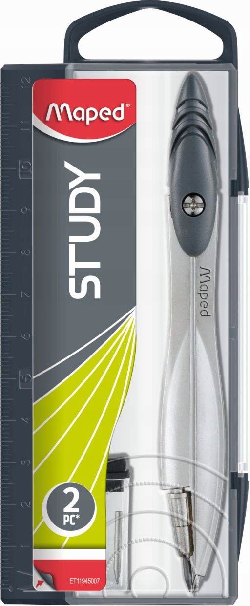 Cyrkiel MAPED STUDY z grafitowymi wkładami 119450