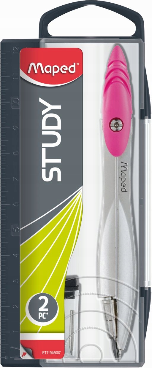 Cyrkiel MAPED STUDY z grafitowymi wkładami 119450