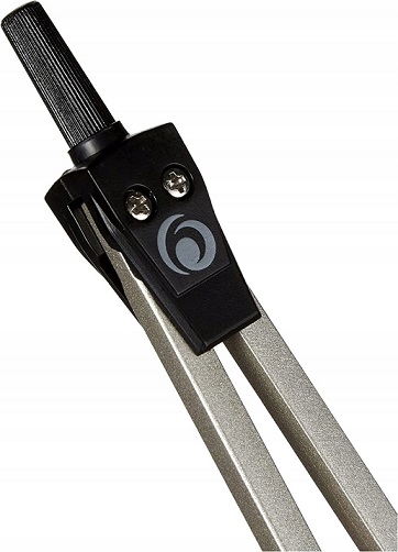 Cyrkiel szkolny zestaw 5-cz.czarny; 8710303 HERLITZ