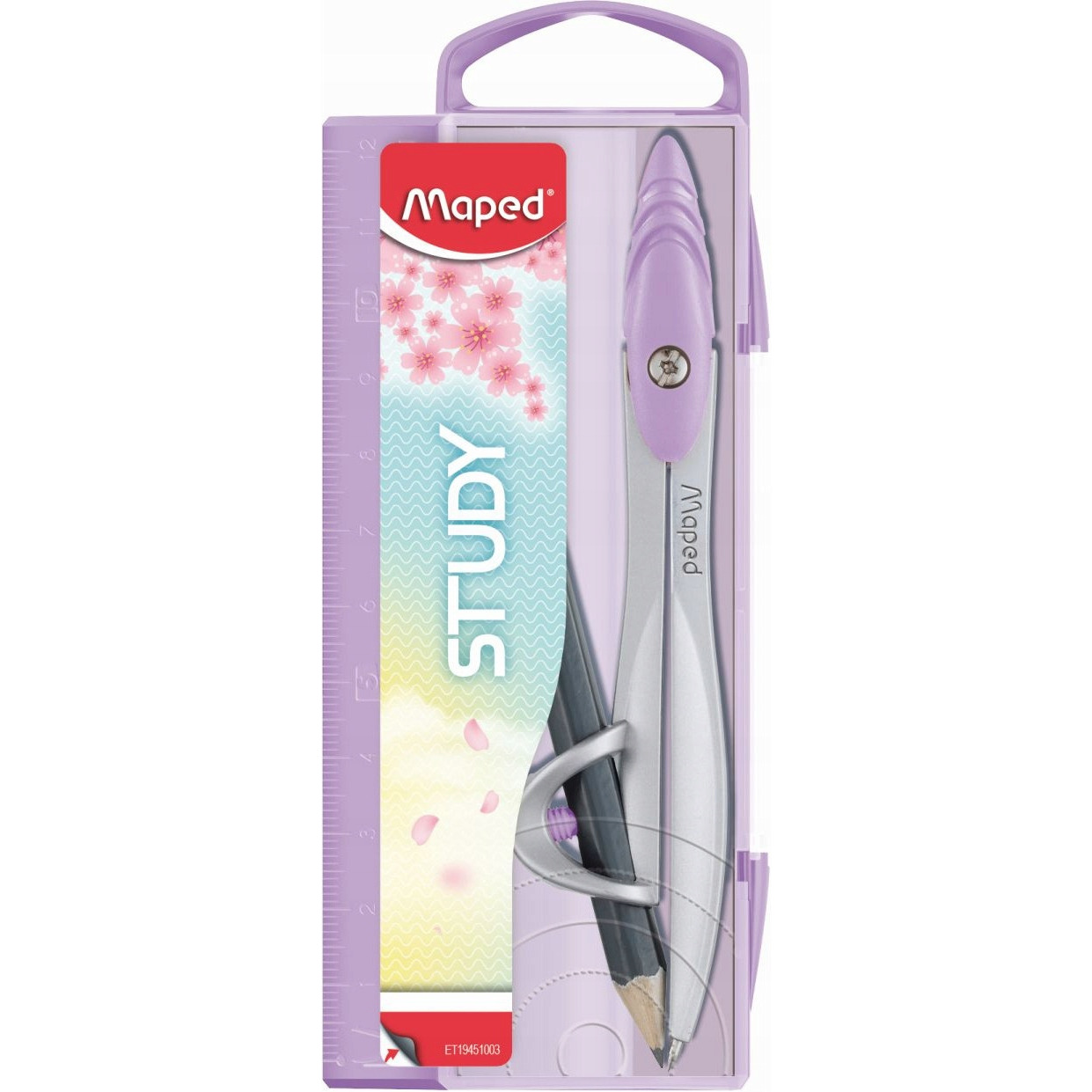 Cyrkiel STUDY pud.z zaw.+ołówek 194111 MAPED