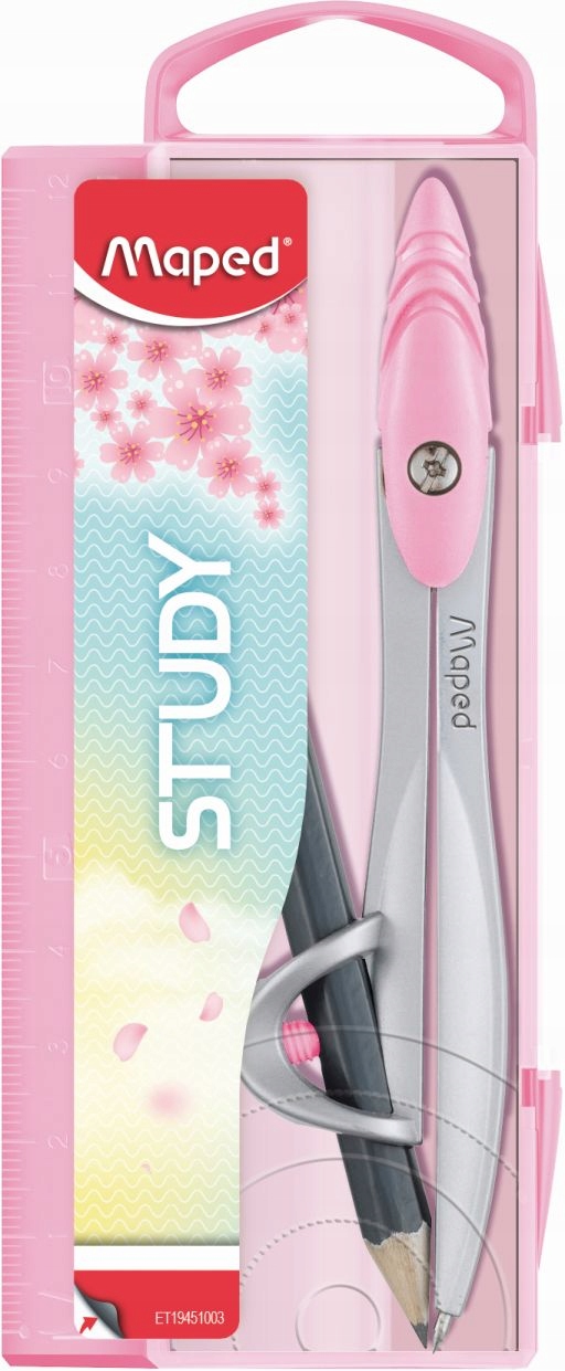 Cyrkiel STUDY pud.z zaw.+ołówek 194111 MAPED