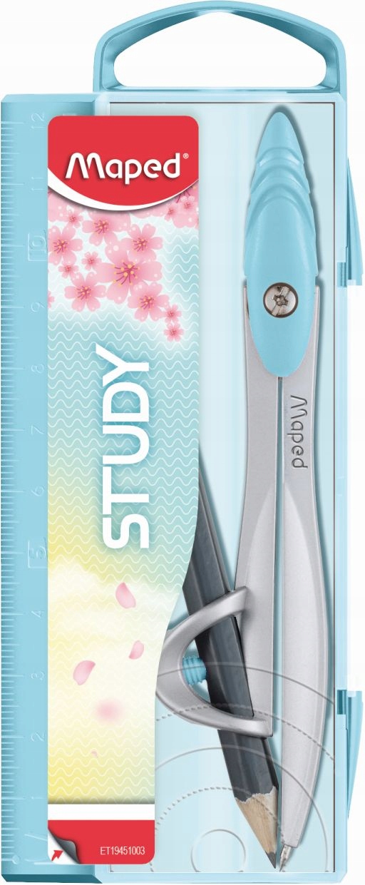 Cyrkiel STUDY pud.z zaw.+ołówek 194111 MAPED