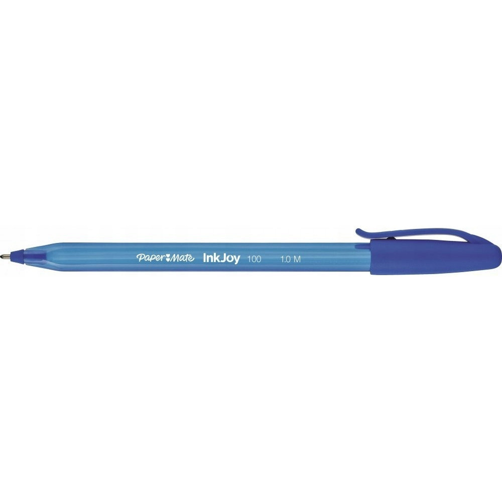 Długopis PAPERMATE INKJOY 100 CAP F niebieski S0960900