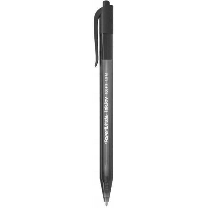Długopis INKJOY 100RT M czarny PAPERMATE 0.4mm automatyczny S0957030