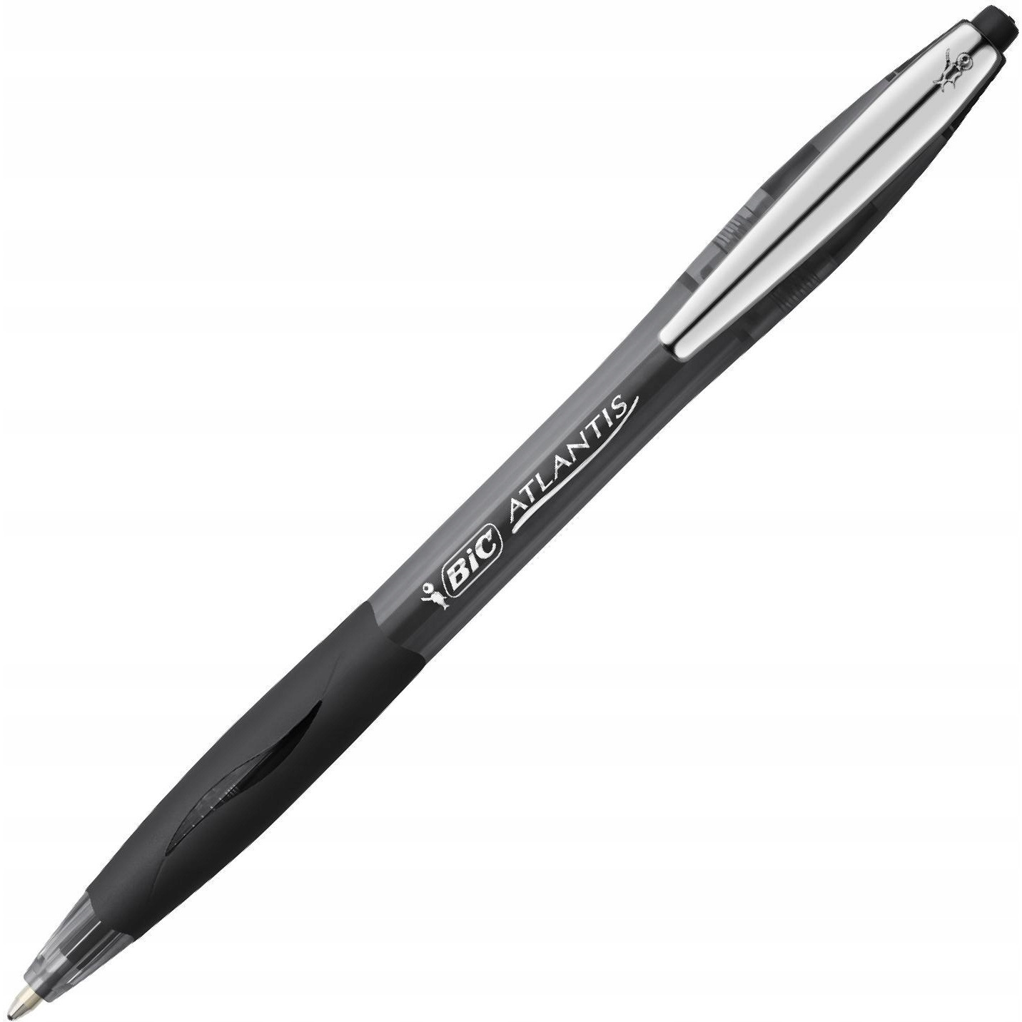 Długopis ATLANTIS PREMIUM czarny BIC-click 902133
