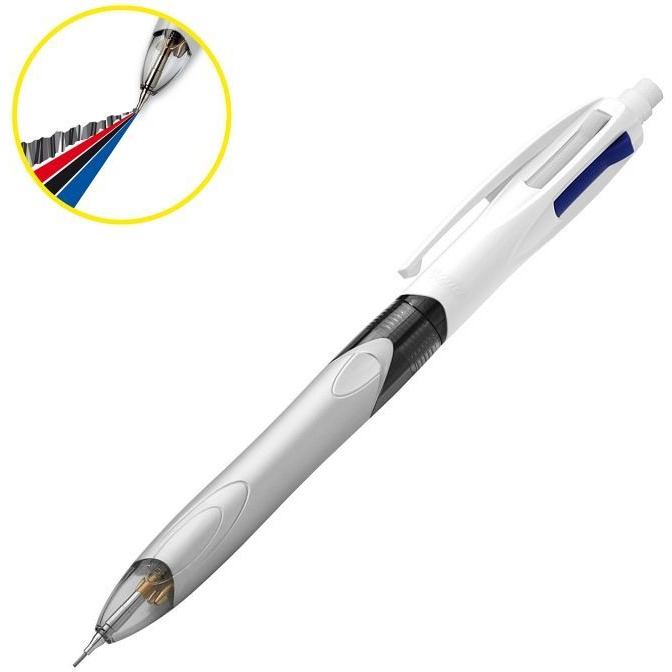 Długopis 4 Colours z ołówkiem MULTIFUNCTION BCL BIC 942104