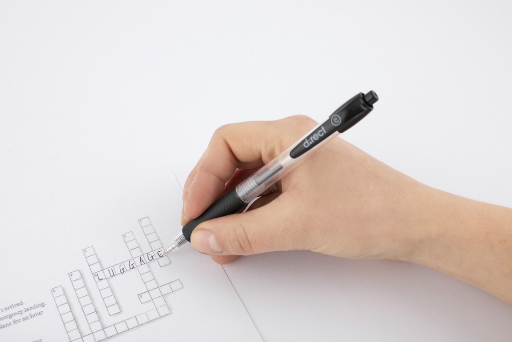 Długopis automatyczny 294 czarny; 101321  D.RECT dg 024