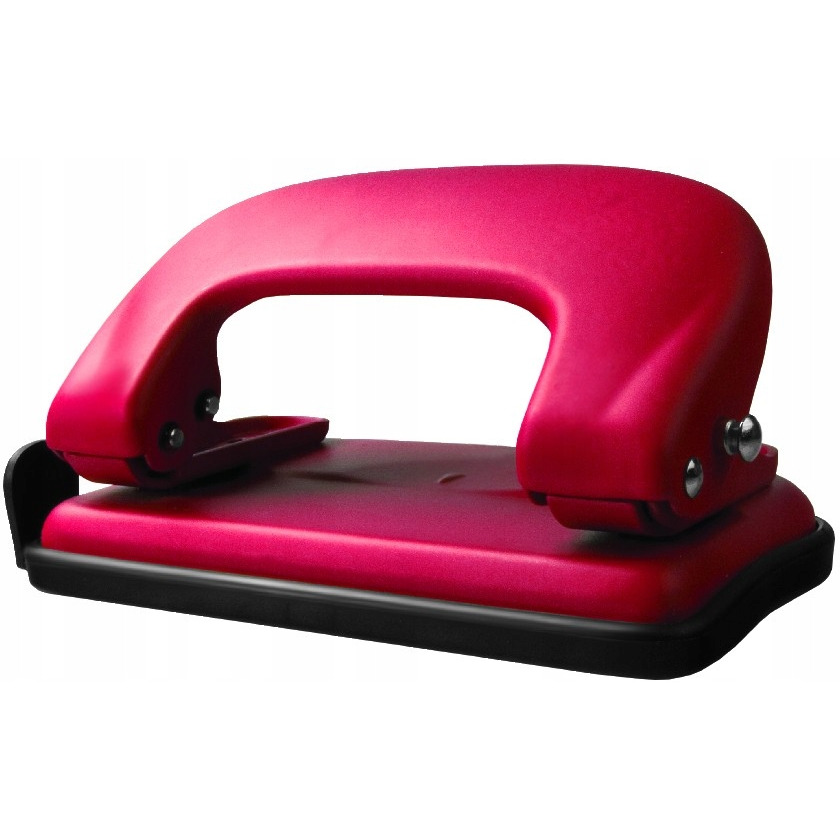 Dziurkacz metalowy   10k. czerwony GD008-AC TETIS