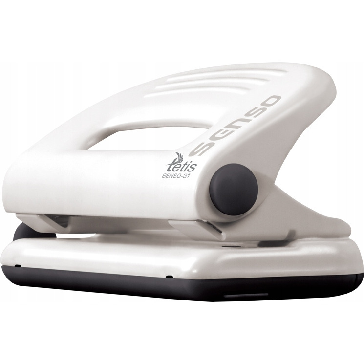 Dziurkacz metalowy  10k. czarny SENSO-31 TETIS