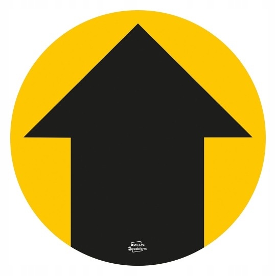 Zestaw etykiet ostrzegawczych - koronawirus fi20 gotowe wzory usuwalne 49415 AVERY ZWECKFORM