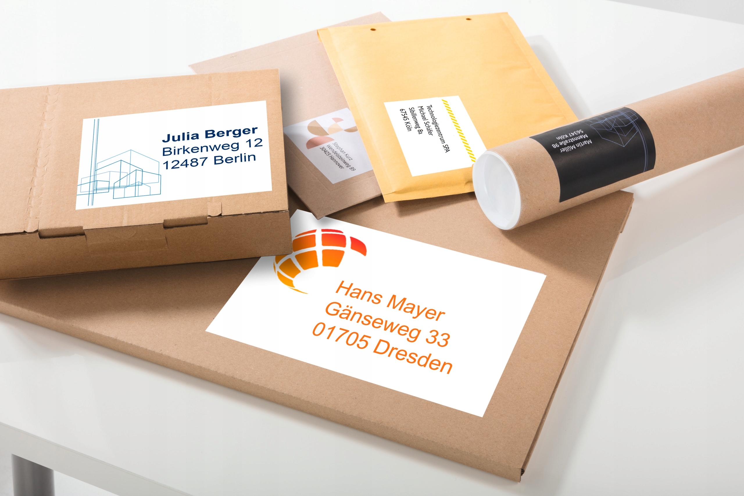 Etykiety ZF A4 210x148mm białe 3655 AVERY ZWECKFORM (100 arkuszy)