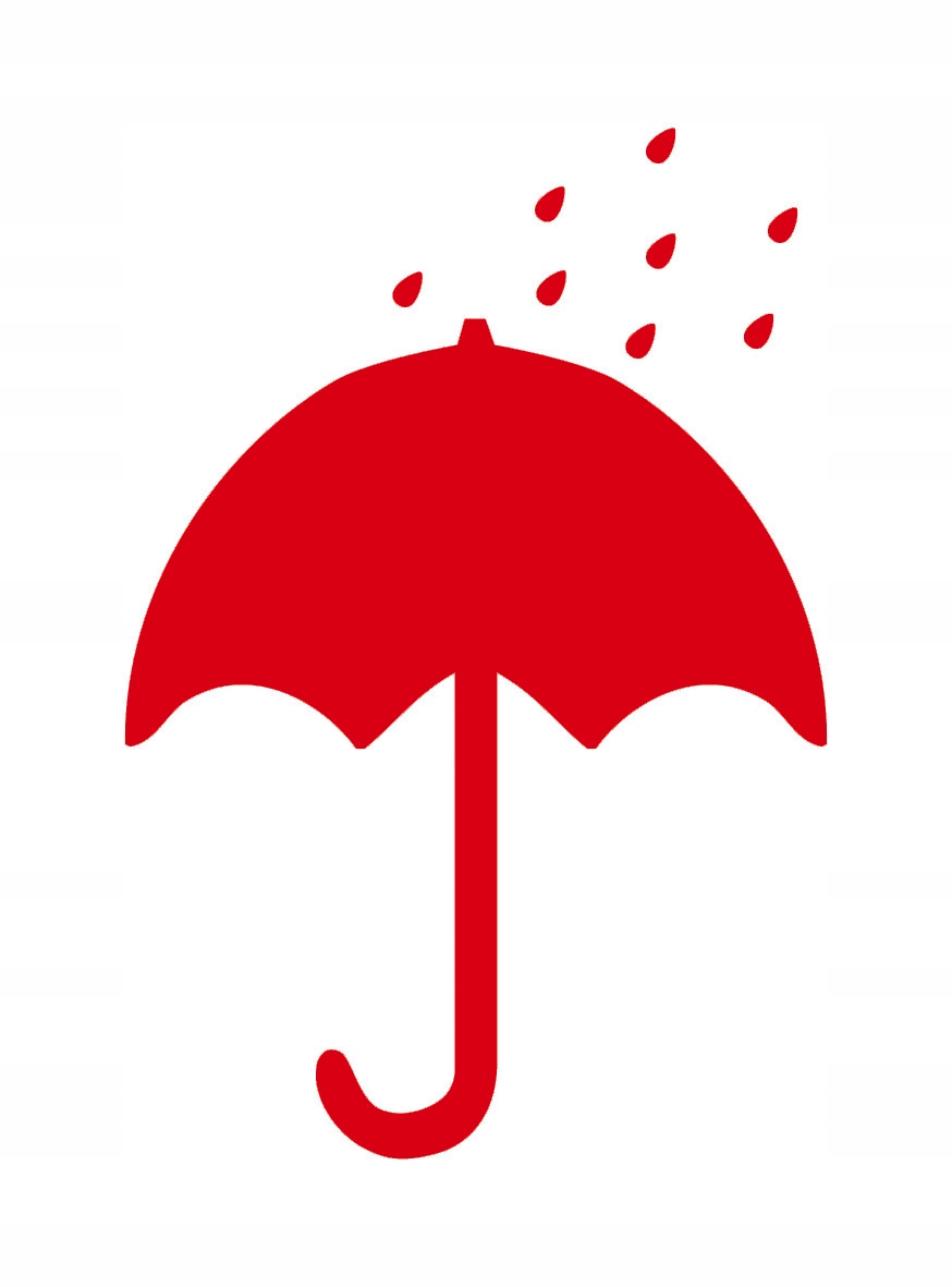 Etykiety ostrzegawcze Chronić przed wilgocią AVERY ZWECKFORM 7252