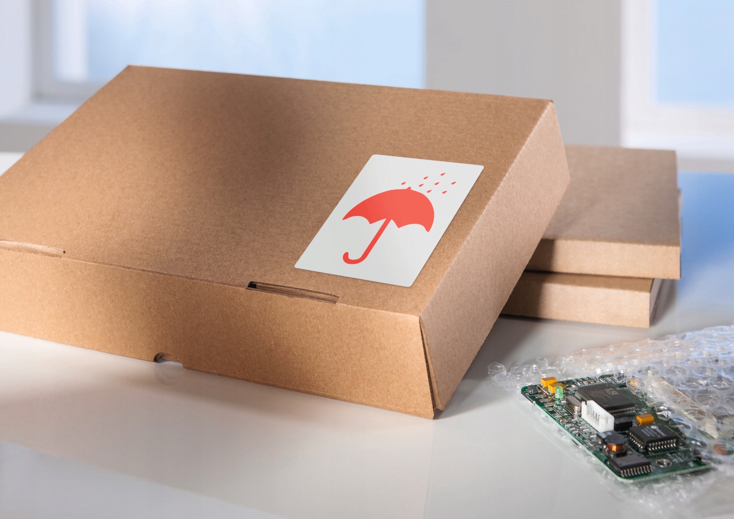 Etykiety ostrzegawcze Chronić przed wilgocią AVERY ZWECKFORM 7252