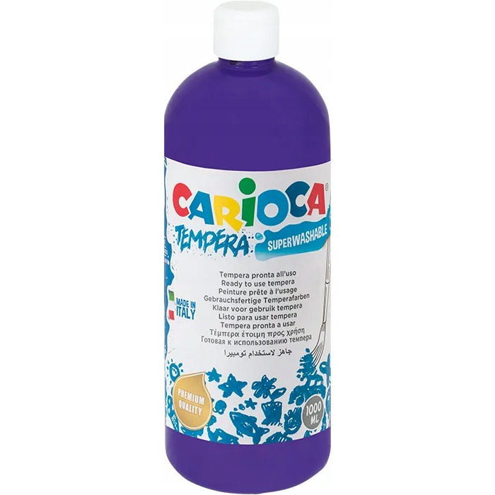 Farba CARIOCA TEMPERA 1000ml fiolet 170-1445