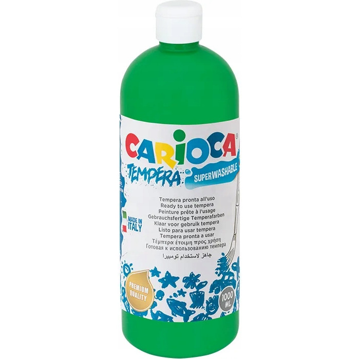 Farba CARIOCA TEMPERA 1000ml zielony (ko03/12) 170-1450