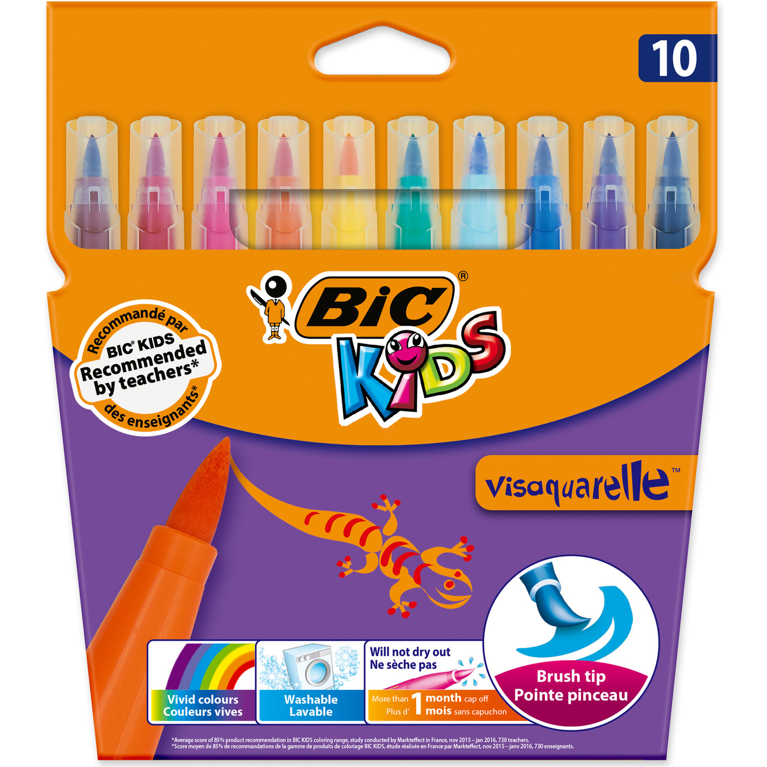 Flamastry Bic Visaquarelle Pudełko 10