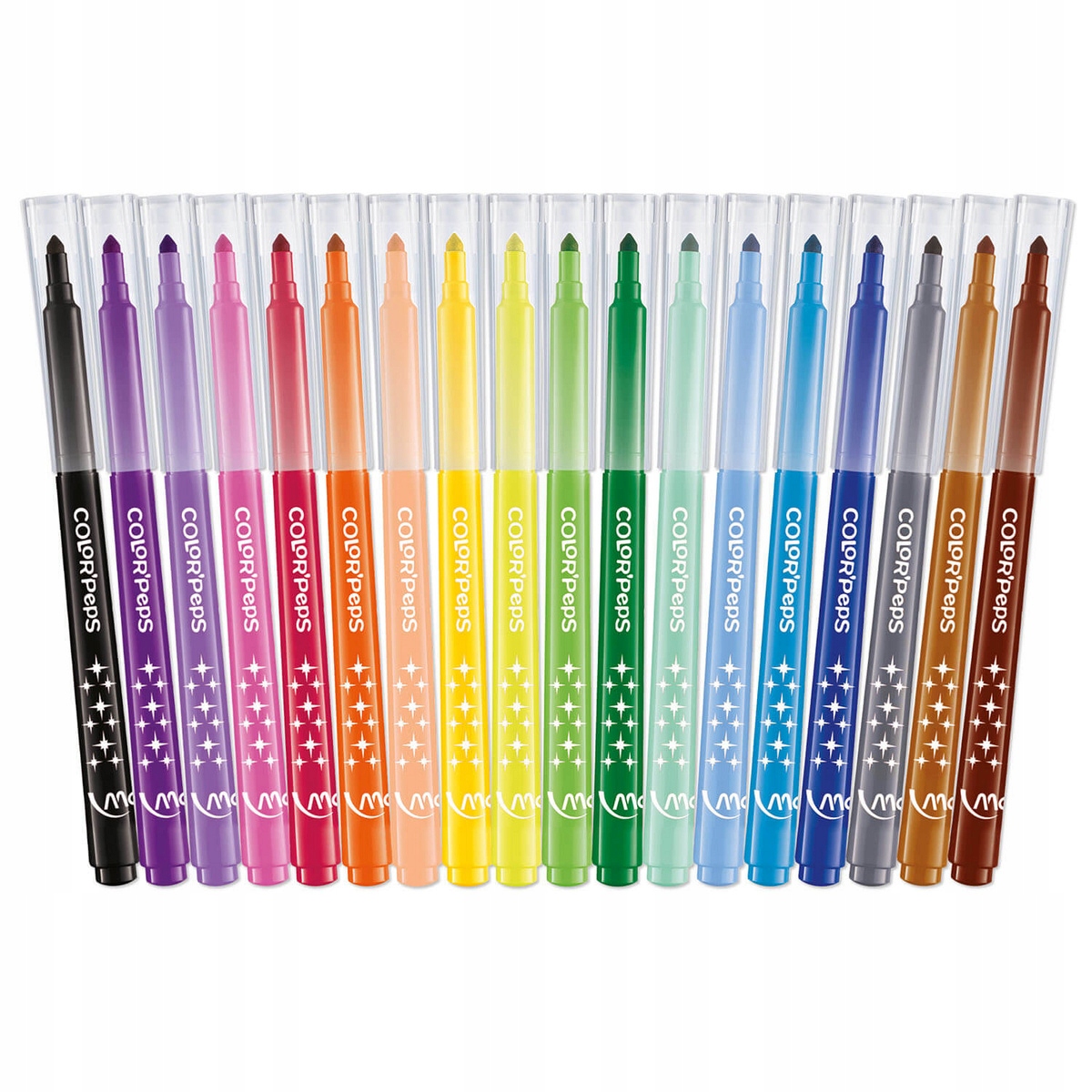 Flamastry trójkątne 18kolorów COLORPEPS 845021 MAPED