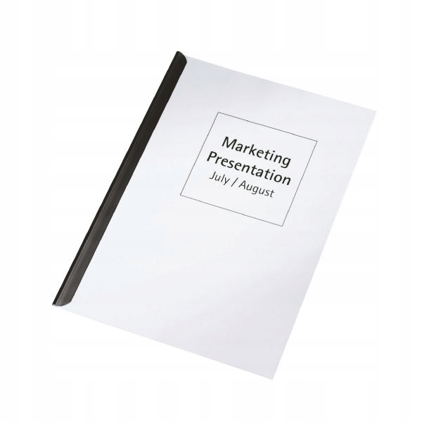 Grzbiety wsuwane LEITZ A4/3mm czarny  do 30 kartek 50szt 21768