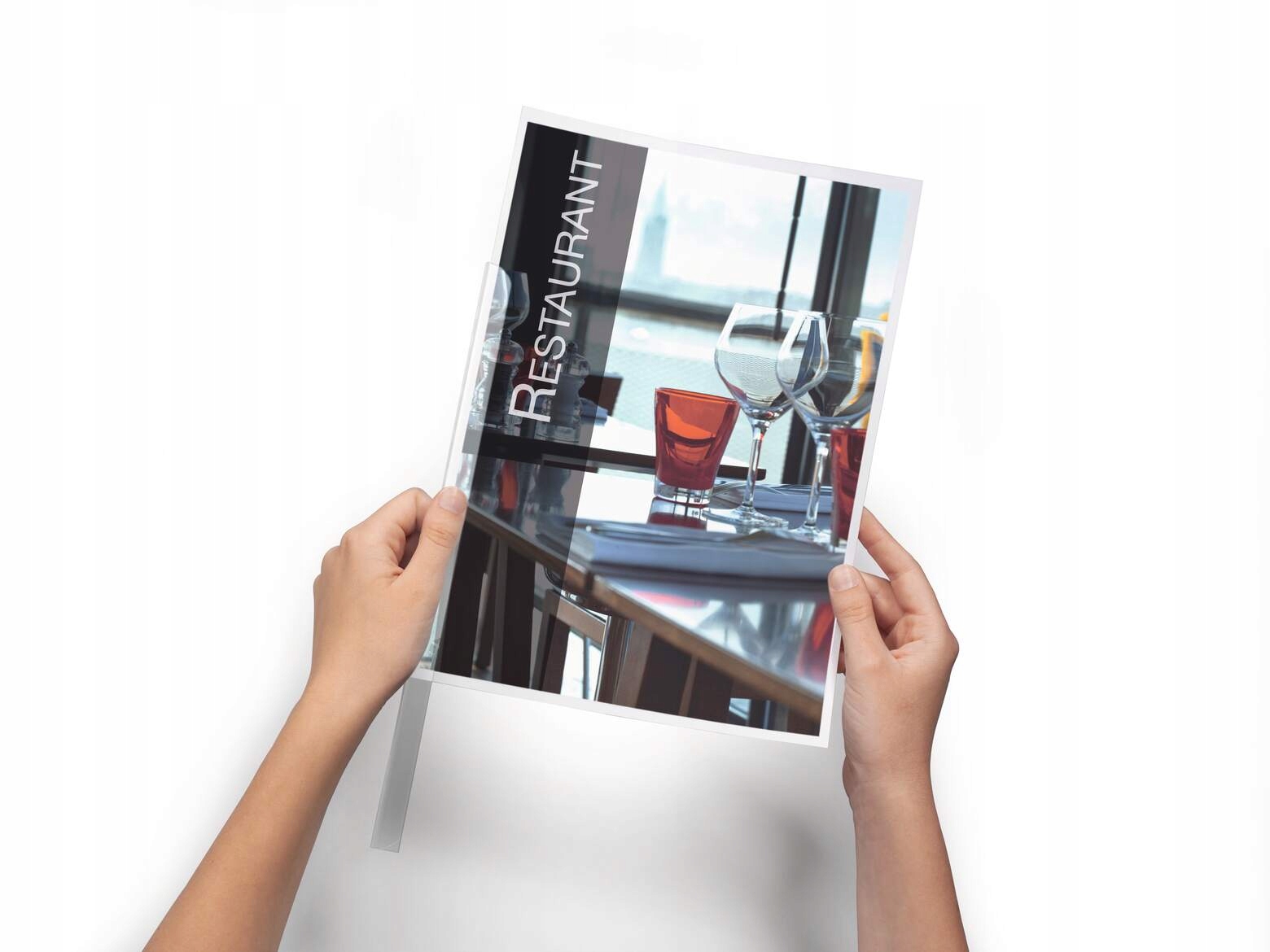 Grzbiety zaciskowe DURABLE A4/30 2900/19 przezroczyste 100szt 2900-19