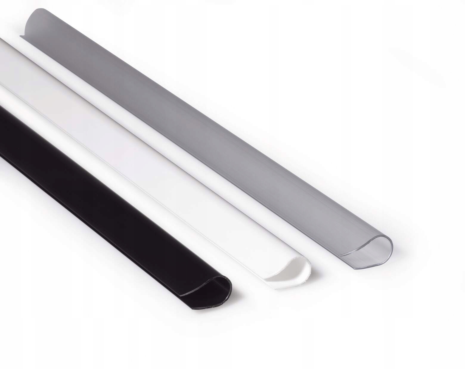 Grzbiety zaciskowe DURABLE A4/80 2909/01 czarny 25szt 2909-01