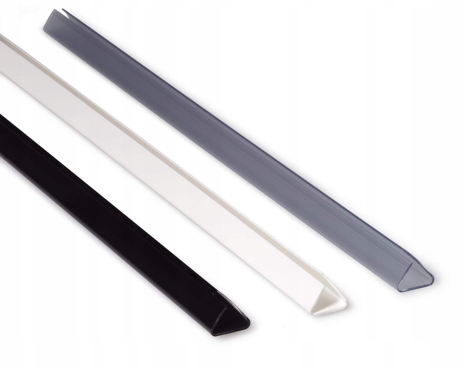 Grzbiety zaciskowe DURABLE A4/100 2912/02 biały 25szt 2912-02