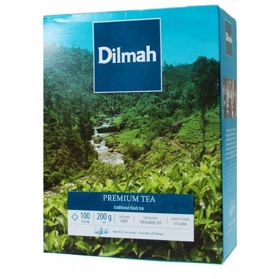 Herbata DILMAH PREMIUM TEA 100szt x2g RG100P PURE CEYLON