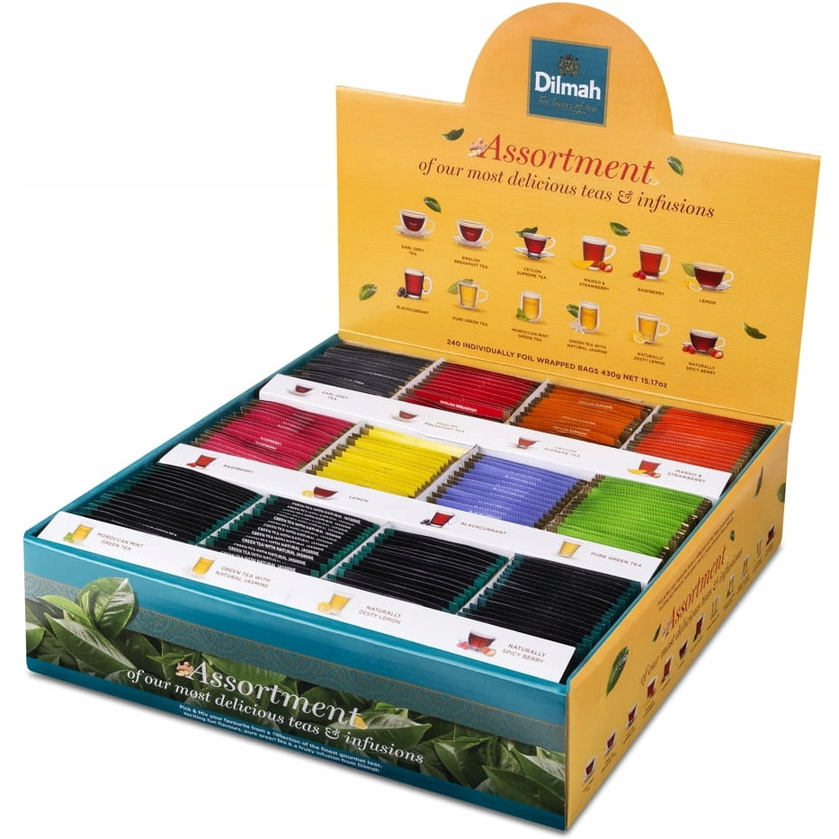 Herbata PICK"N"MIX 240 saszetek x 2g DILMAH FCL240PR