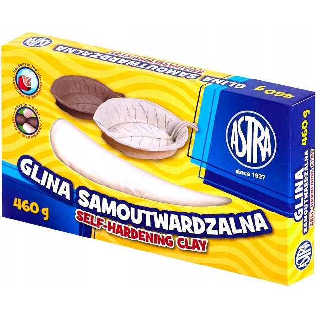 Glina samoutwardzalna 460g - biała 83810908 ASTRA
