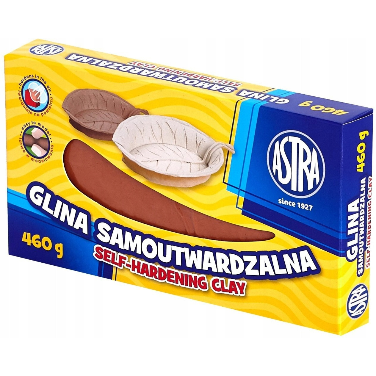 Glina samoutwardzalna 460g - terakota 83810909 ASTRA
