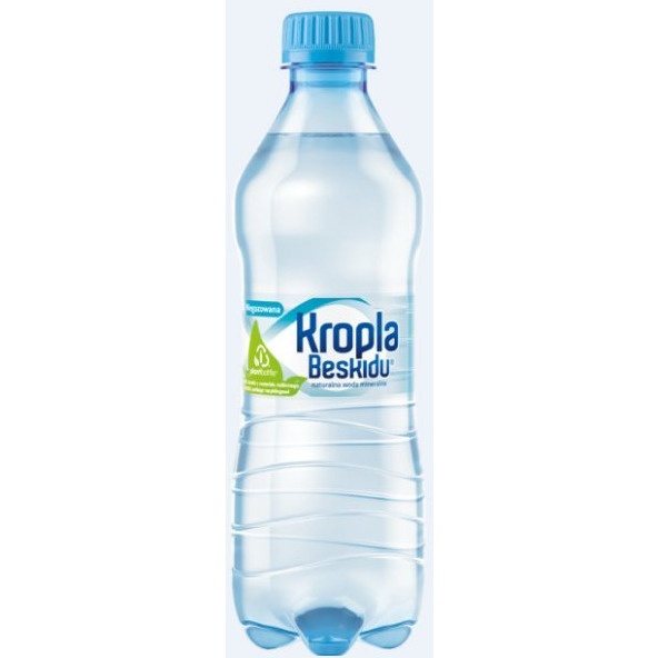 Woda KROPLA BESKIDU niegazowana 0.5L butelka PET 168603