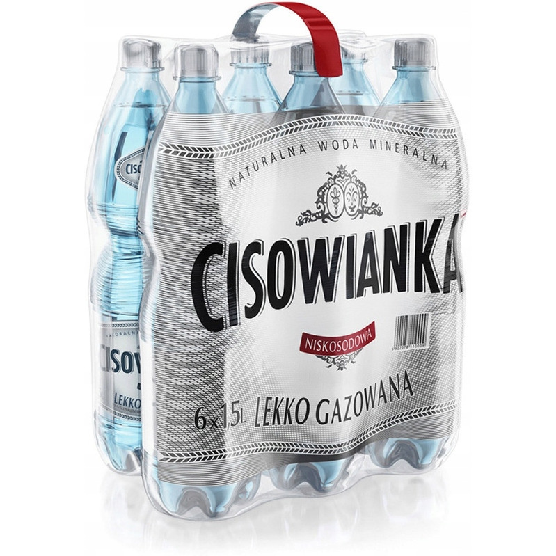 Woda CISOWIANKA 1.5l lekko gazowana