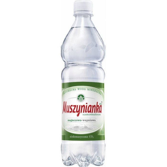 Woda MUSZYNIANKA 0.6l niskogazowana