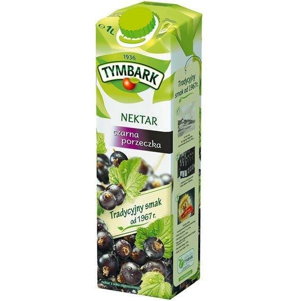 Nektar TYMBARK, 1 l, czarna porzeczka