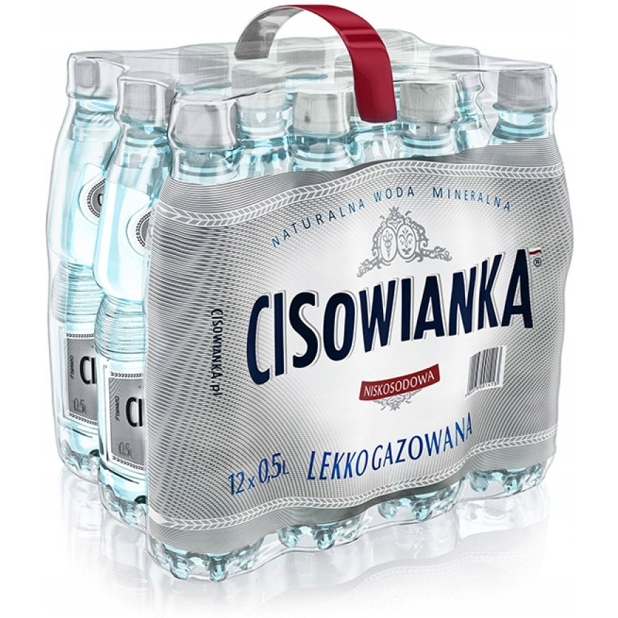 Woda CISOWIANKA 0.5l lekko gazowana