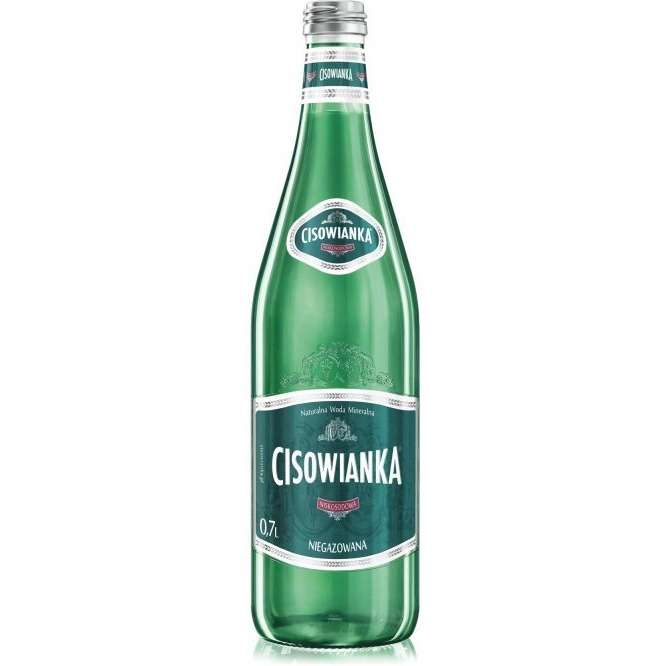 Woda CISOWIANKA 0.7l Classique niegazowana szkło