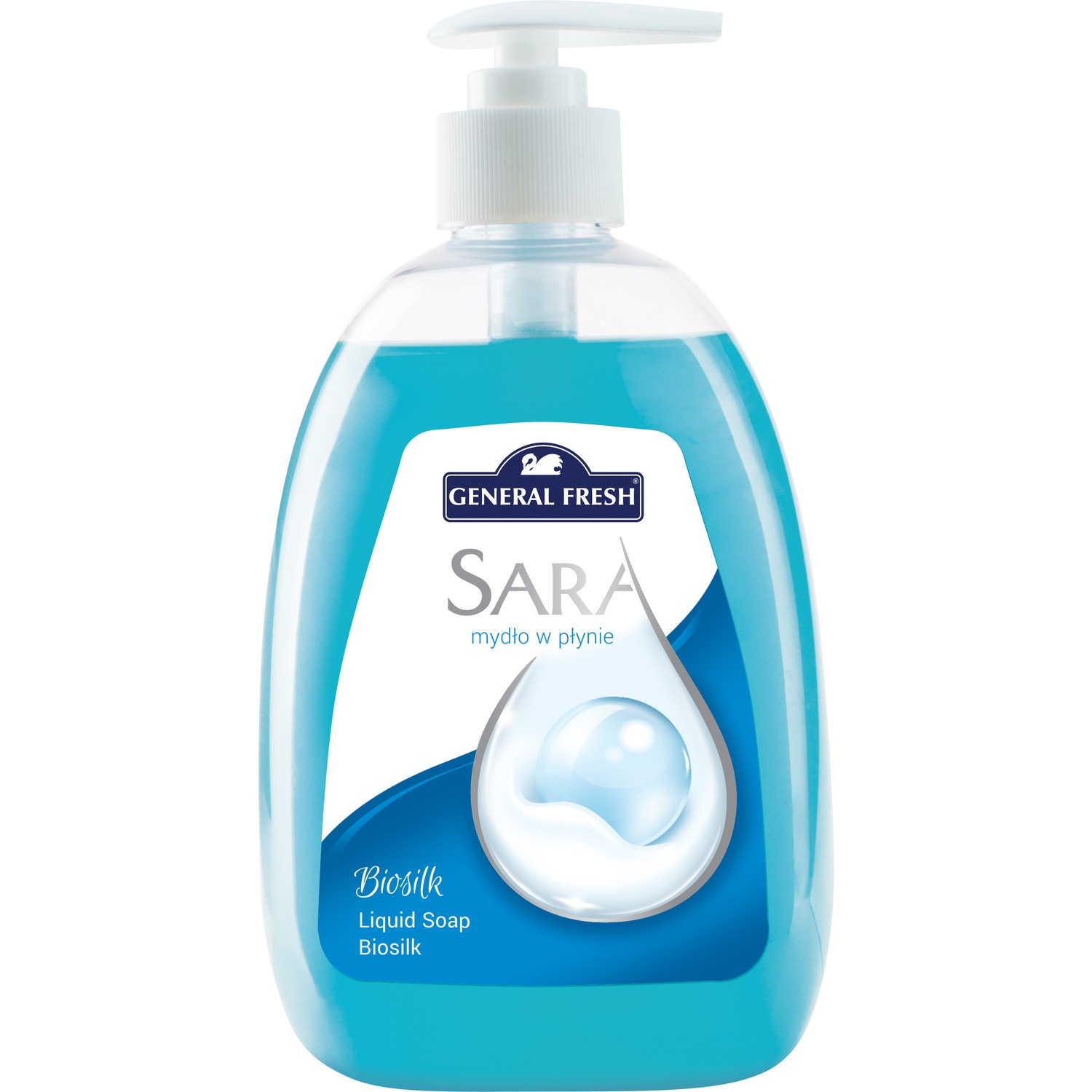 Mydło w płynie SARA 500ml BIOSILK GENERAL FRESH