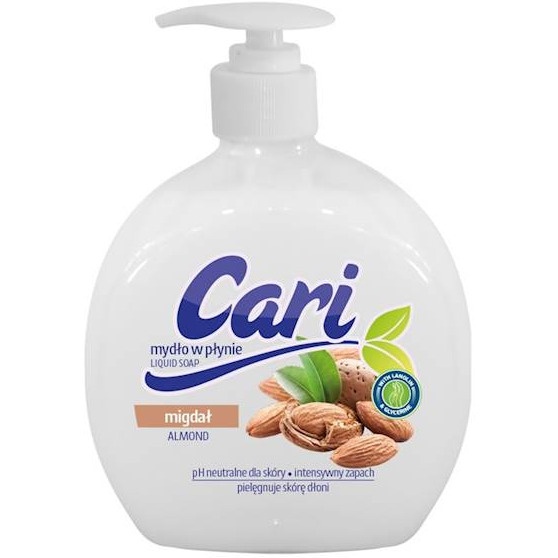 Mydło w płynie, 500ml migdał CARI 196142