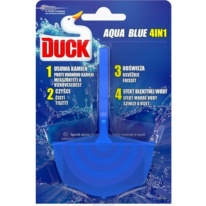 Duck Aqua Blue - zawieszka do toalet