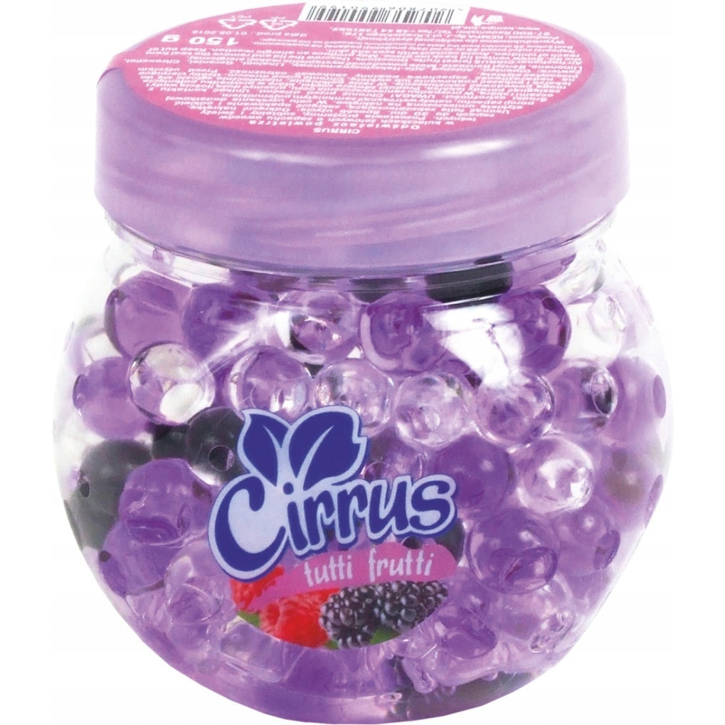 Odświeżacz żel kulki 150g tutti frut 207546 CIRRUS