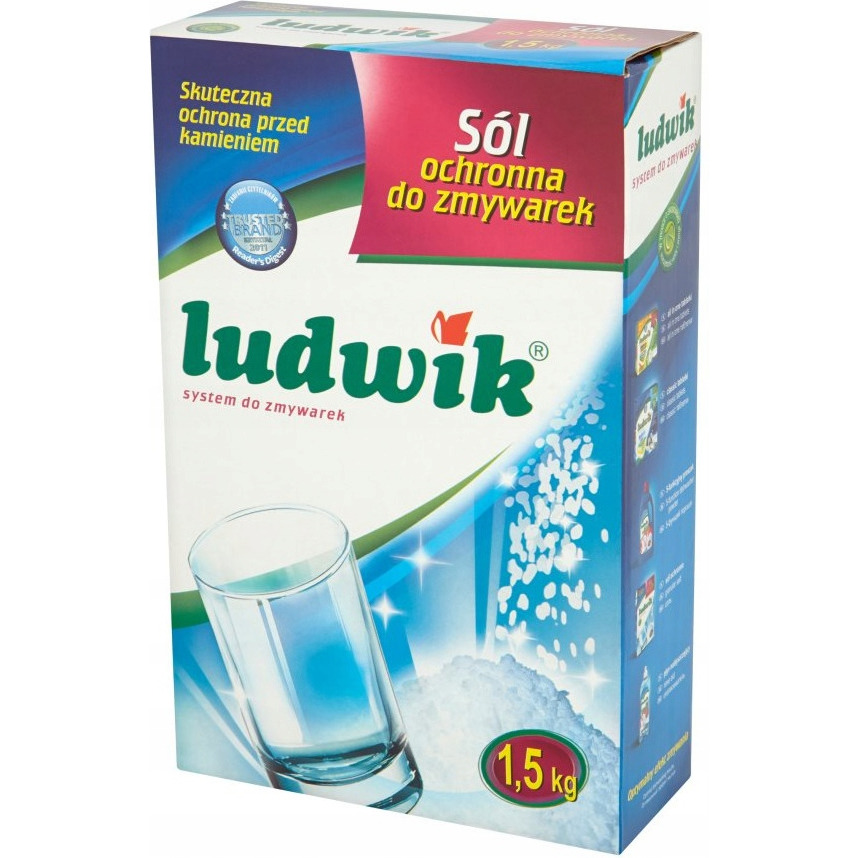 Sól do zmywarek 1.5kg 12430 LUDWIK