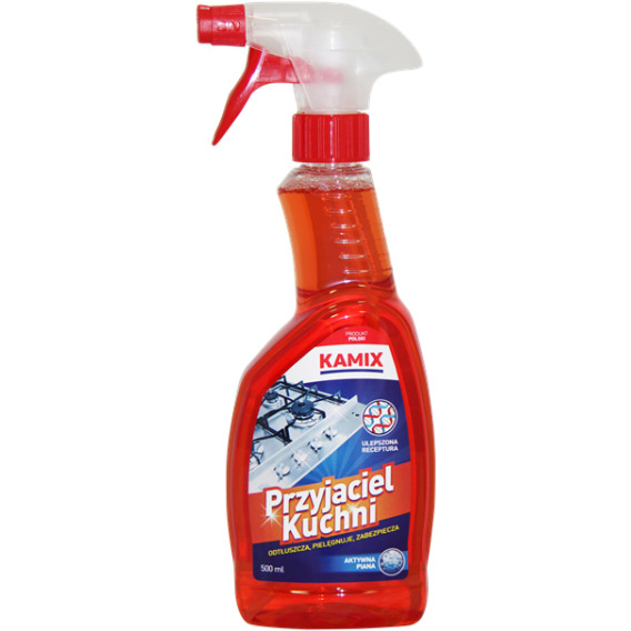 Aktywna piana KAMIX Przyjaciel Kuchni tłusty brud, 500 ml
