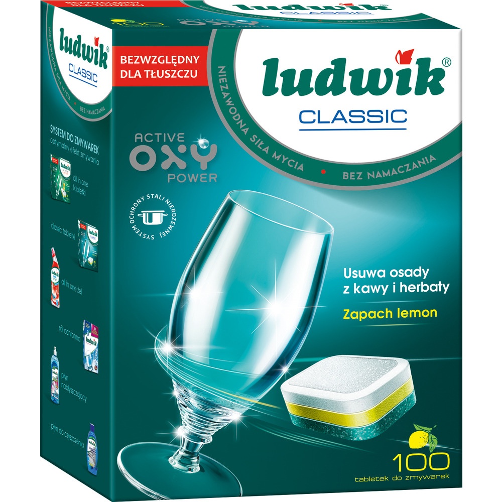 Tabletki do zmywarki classic a.100 211683 LUDWIK