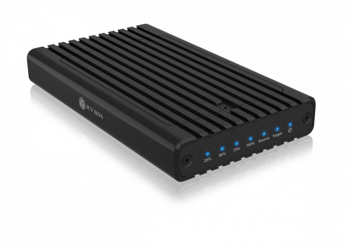 Stacja ICY BOX IB-2817MCL-C31  z funkcją klonowania dla 2x NVMe  SSD