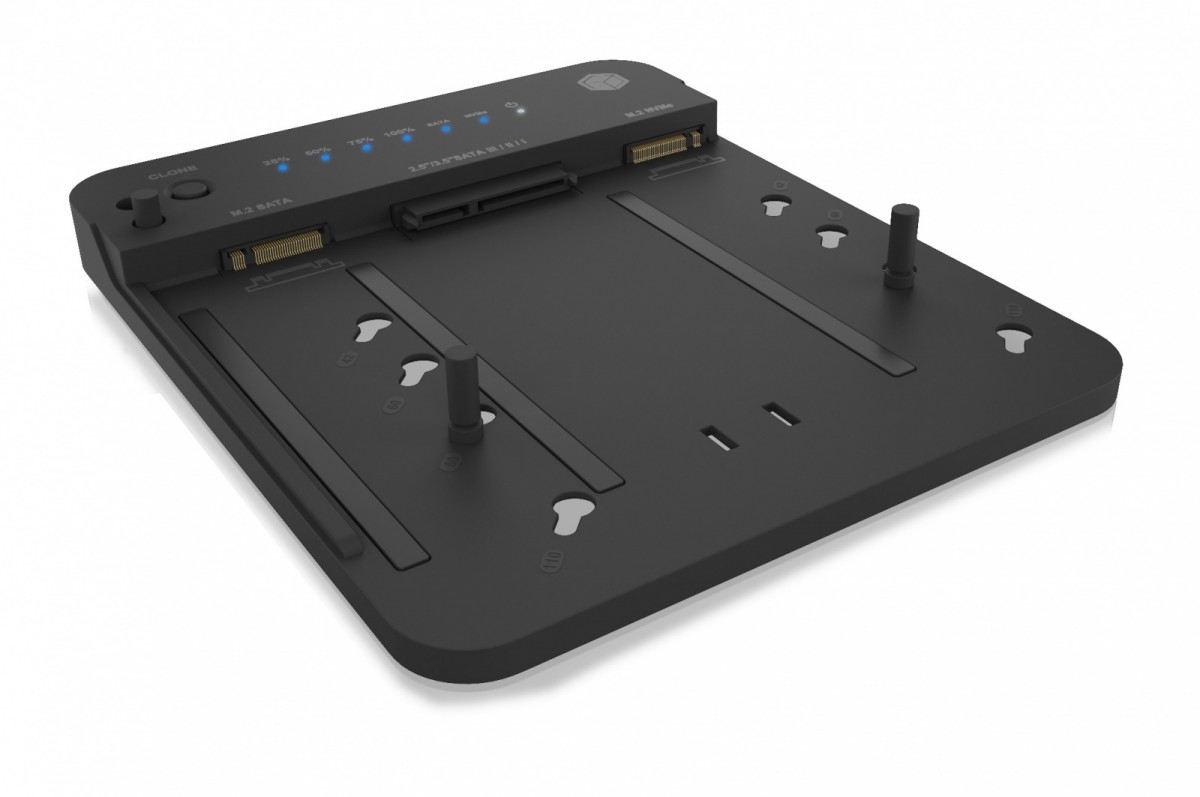 Stacja dokująca/klonująca IB-2915MSCL-C31 M.2  dla M.2 0NVMe i SATA 2,5/3,5 SSD/HDD