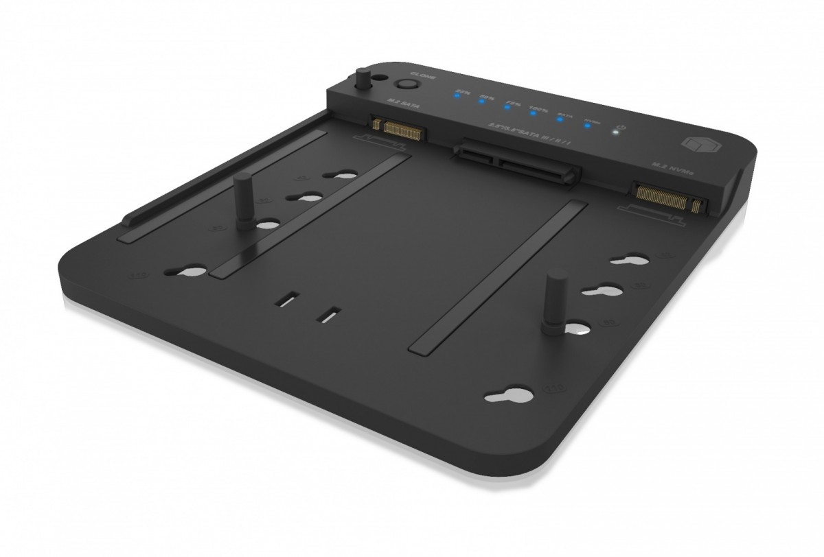 Stacja dokująca/klonująca IB-2915MSCL-C31 M.2  dla M.2 0NVMe i SATA 2,5/3,5 SSD/HDD
