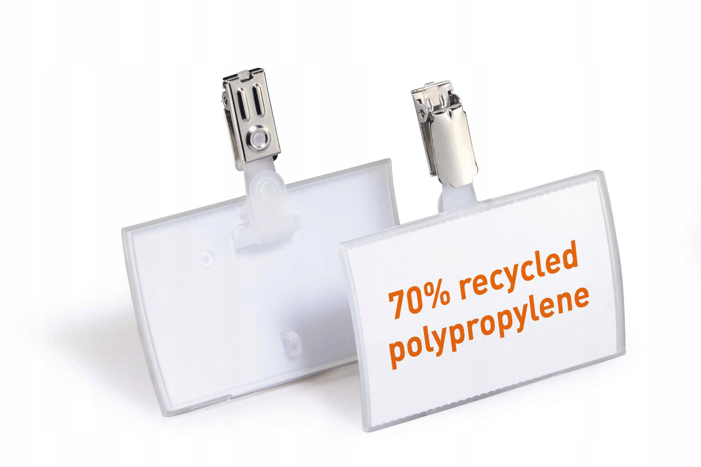 Identyfikator CLICK FOLD 54x90mm z klipem (25szt.) DURABLE 8216-19