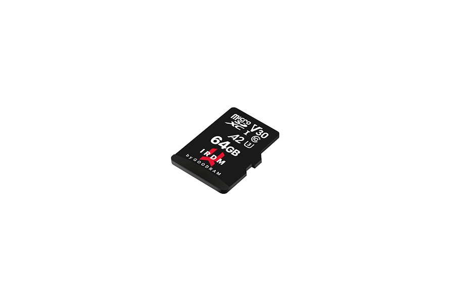 Karta pamięci microSD IRDM 64GB UHS-I U3 A2  + adapter