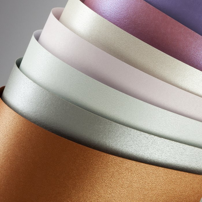 Karton ozdobny Millenium srebrny 220g A4 20ark. GALERIA PAPIERU