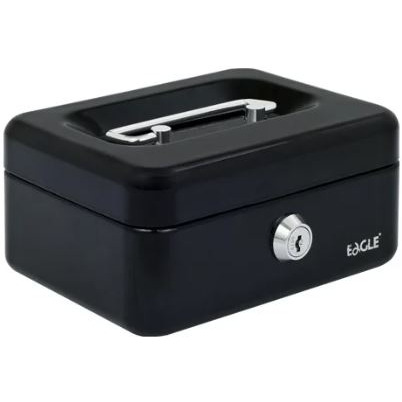 Kasetka na pieniądze EAGLE 8878XS czarne 70x120x153