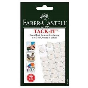 Masa mocująca TACK-IT 50g biała FABER-CASTELL 589150 FC